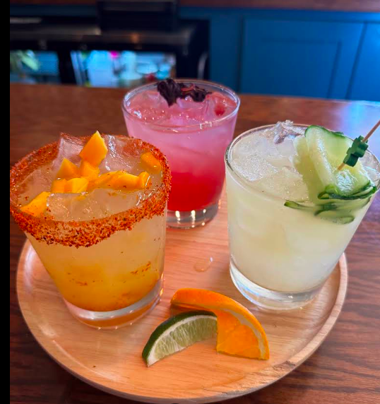Three cocktails served at Maya